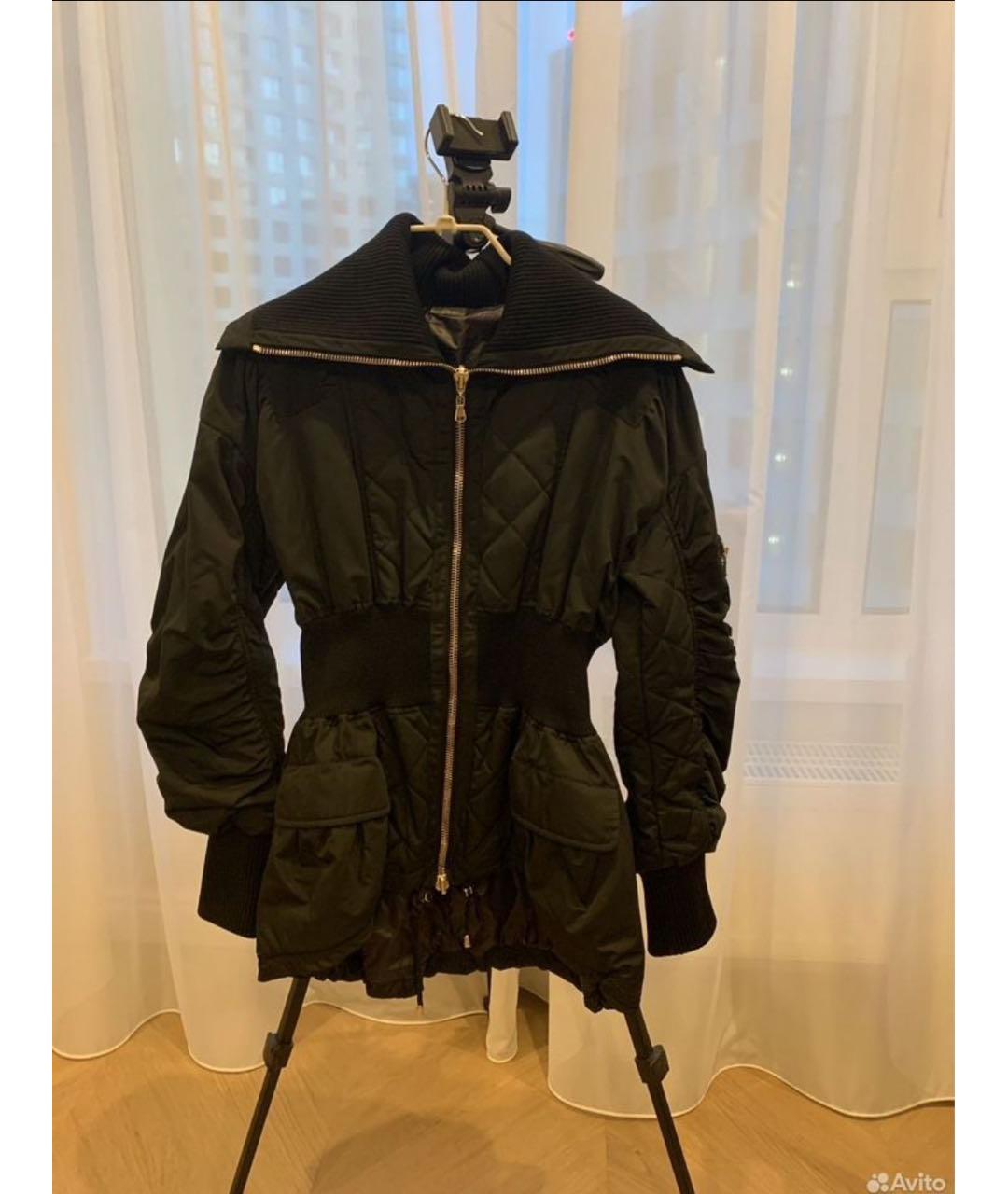 ALEXANDER MCQUEEN Черная полиамидовая куртка, фото 6