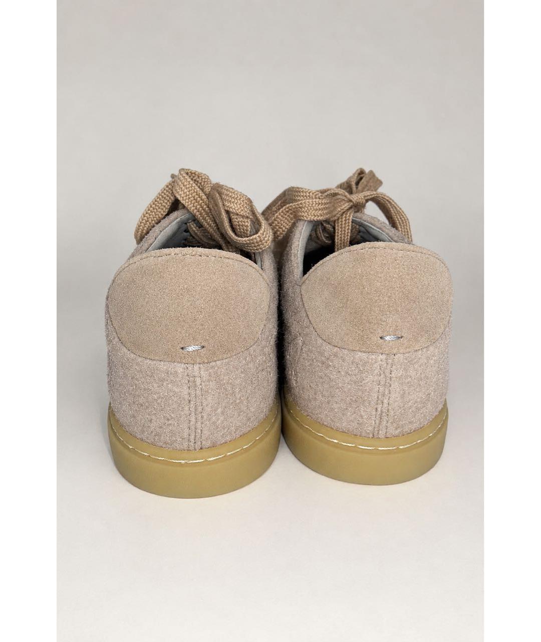 MAX MARA Бежевые кеды, фото 3