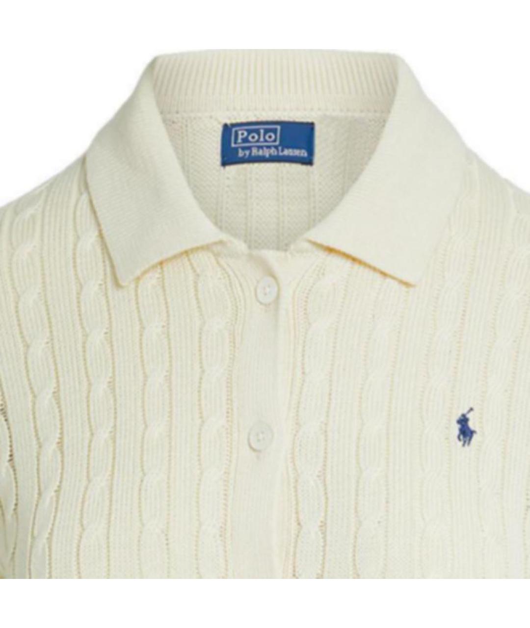 POLO RALPH LAUREN Бежевый джемпер / свитер, фото 5