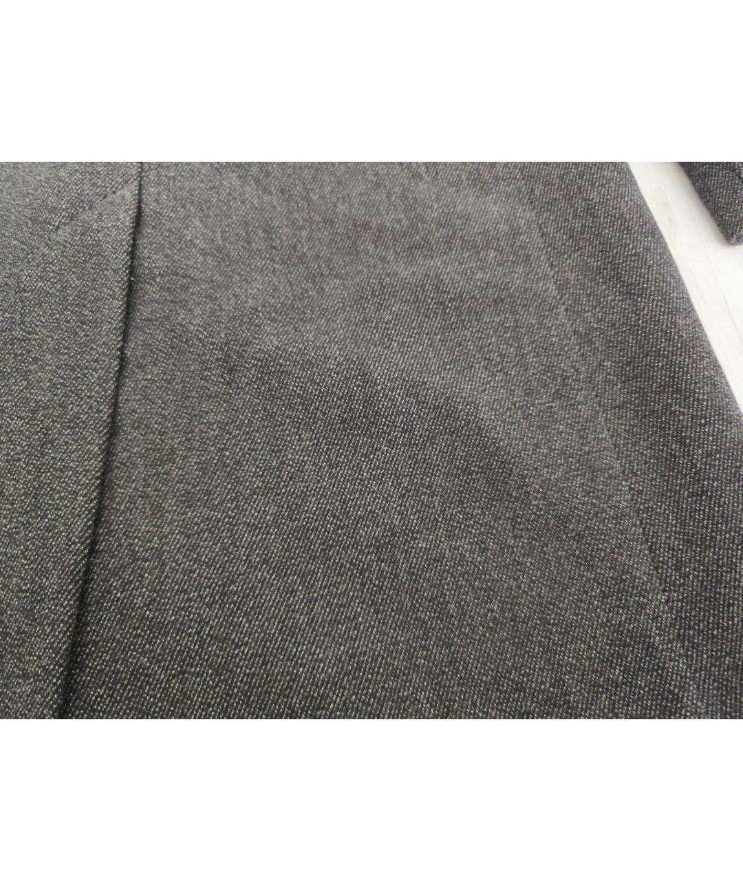 HUGO BOSS Черное шерстяное пальто, фото 4
