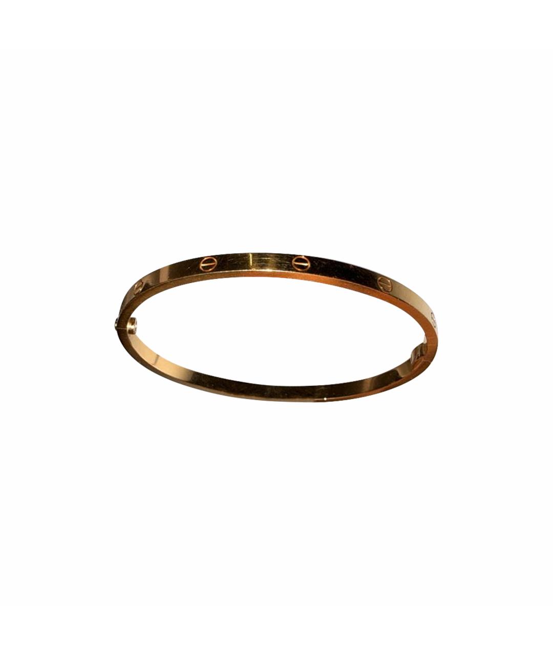 CARTIER Золотой браслет из желтого золота, фото 1