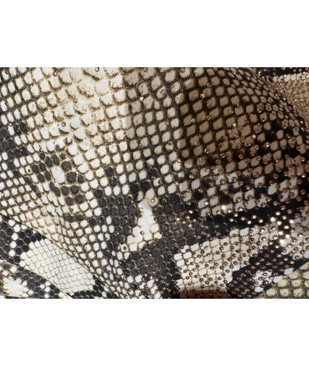ROBERTO CAVALLI Хлопко-эластановые джинсы слим, фото 4