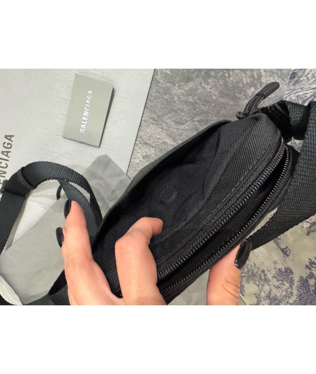 BALENCIAGA Черная сумка на плечо, фото 5
