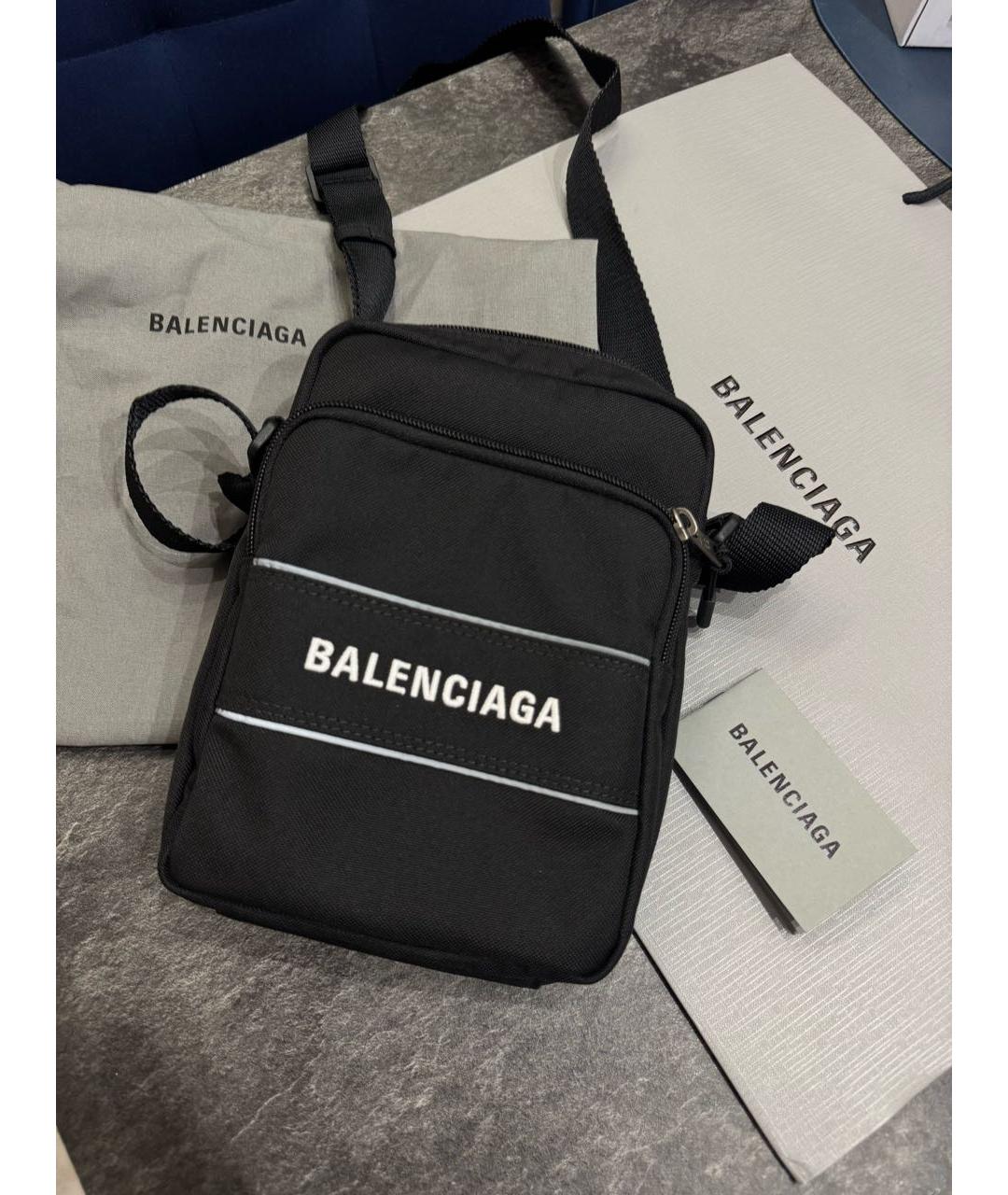 BALENCIAGA Черная сумка на плечо, фото 2