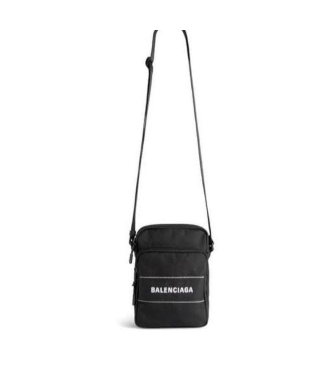 BALENCIAGA Черная сумка на плечо, фото 6