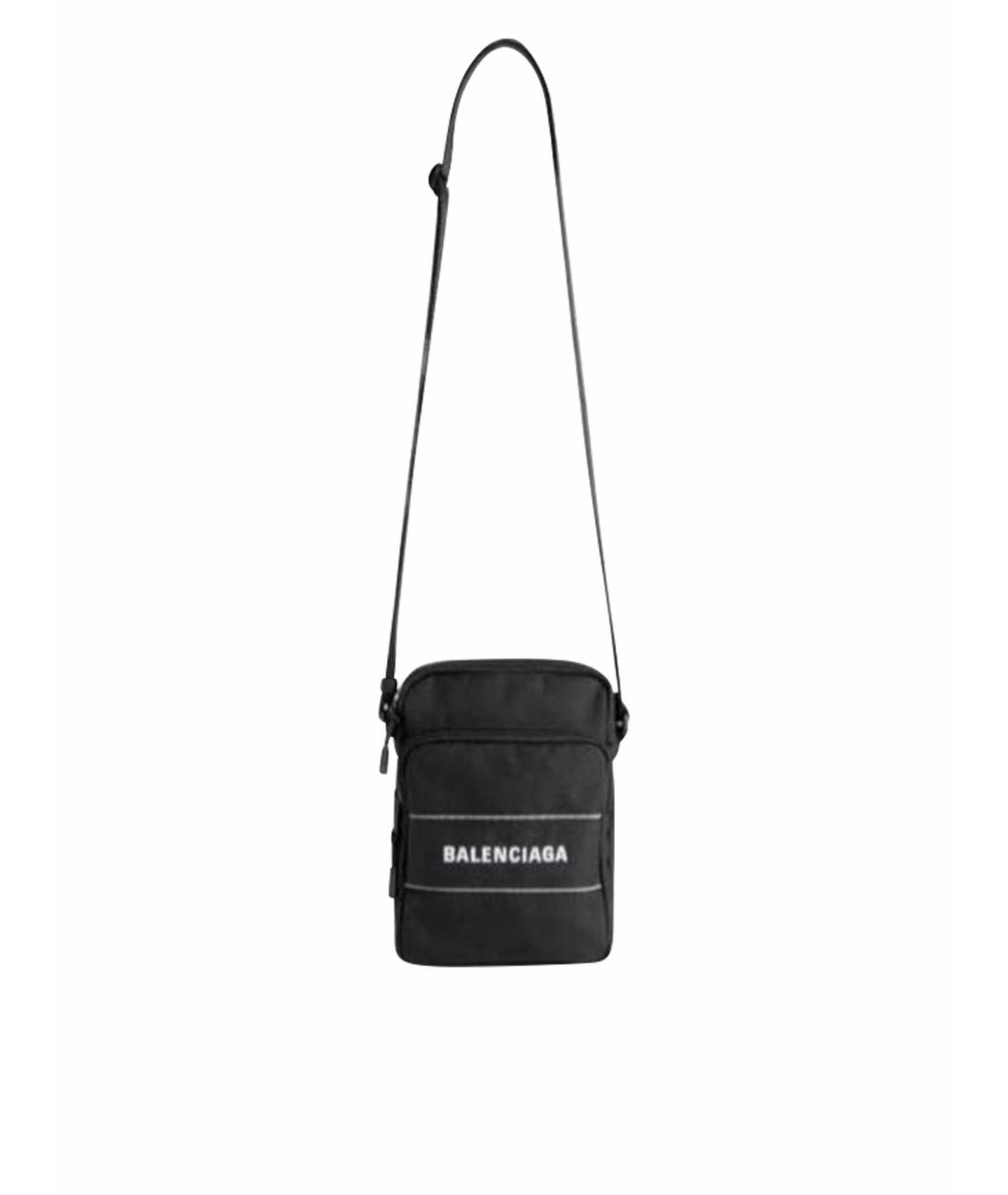BALENCIAGA Черная сумка на плечо, фото 1