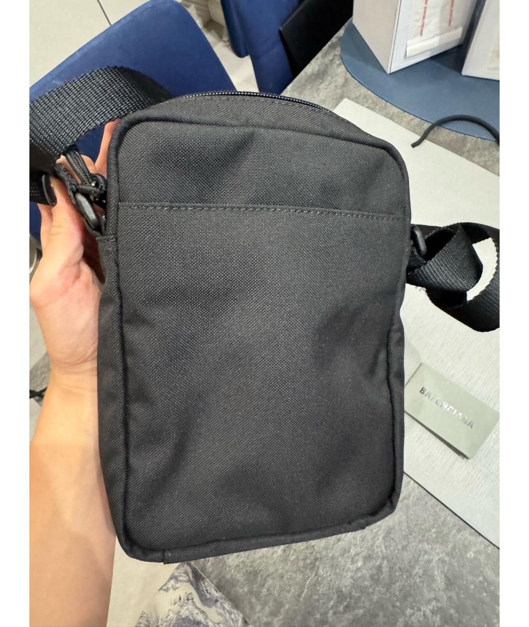 BALENCIAGA Черная сумка на плечо, фото 4