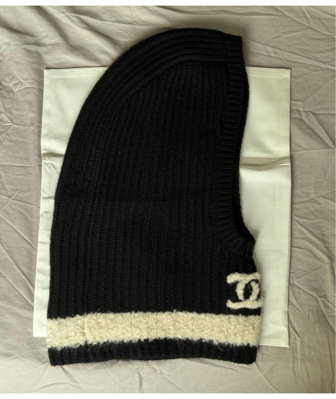 CHANEL Мульти кашемировая шапка, фото 3