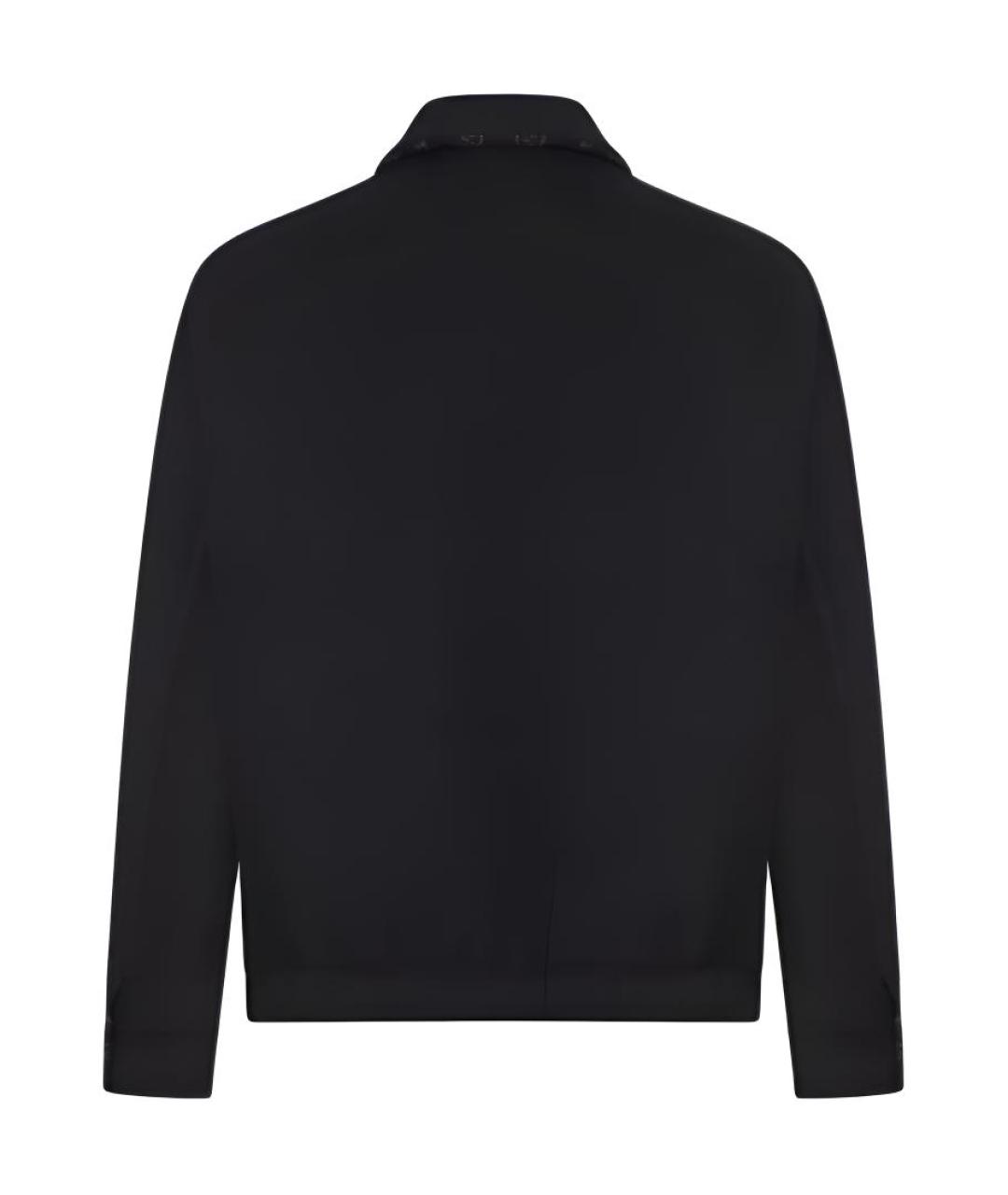 GUCCI Черная шерстяная куртка, фото 2