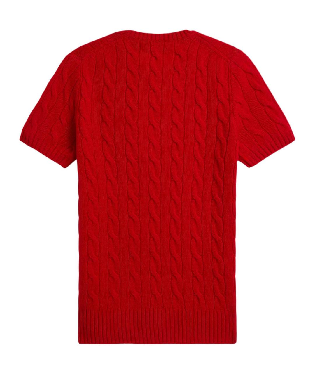 POLO RALPH LAUREN Красный джемпер / свитер, фото 2