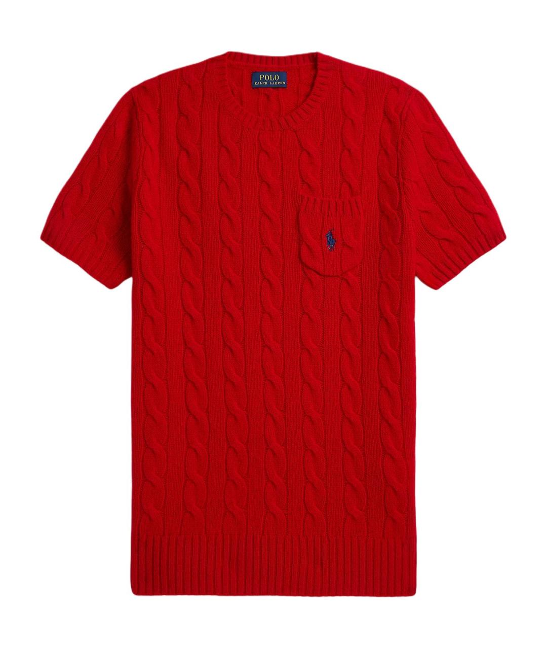 POLO RALPH LAUREN Красный джемпер / свитер, фото 1