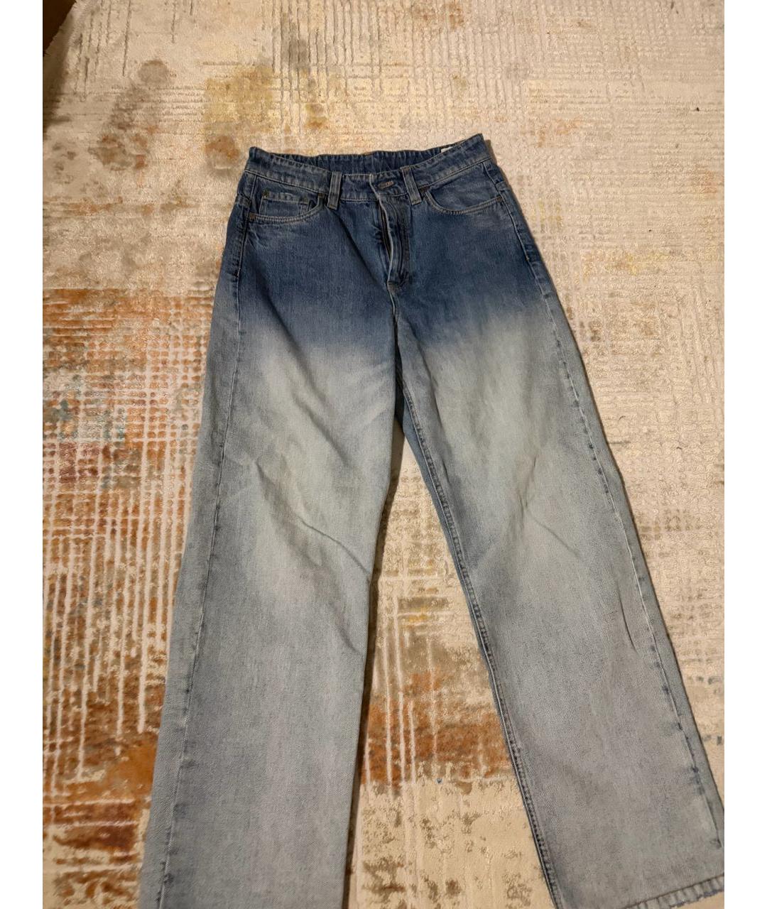 BRUNELLO CUCINELLI Мульти хлопковые прямые джинсы, фото 8