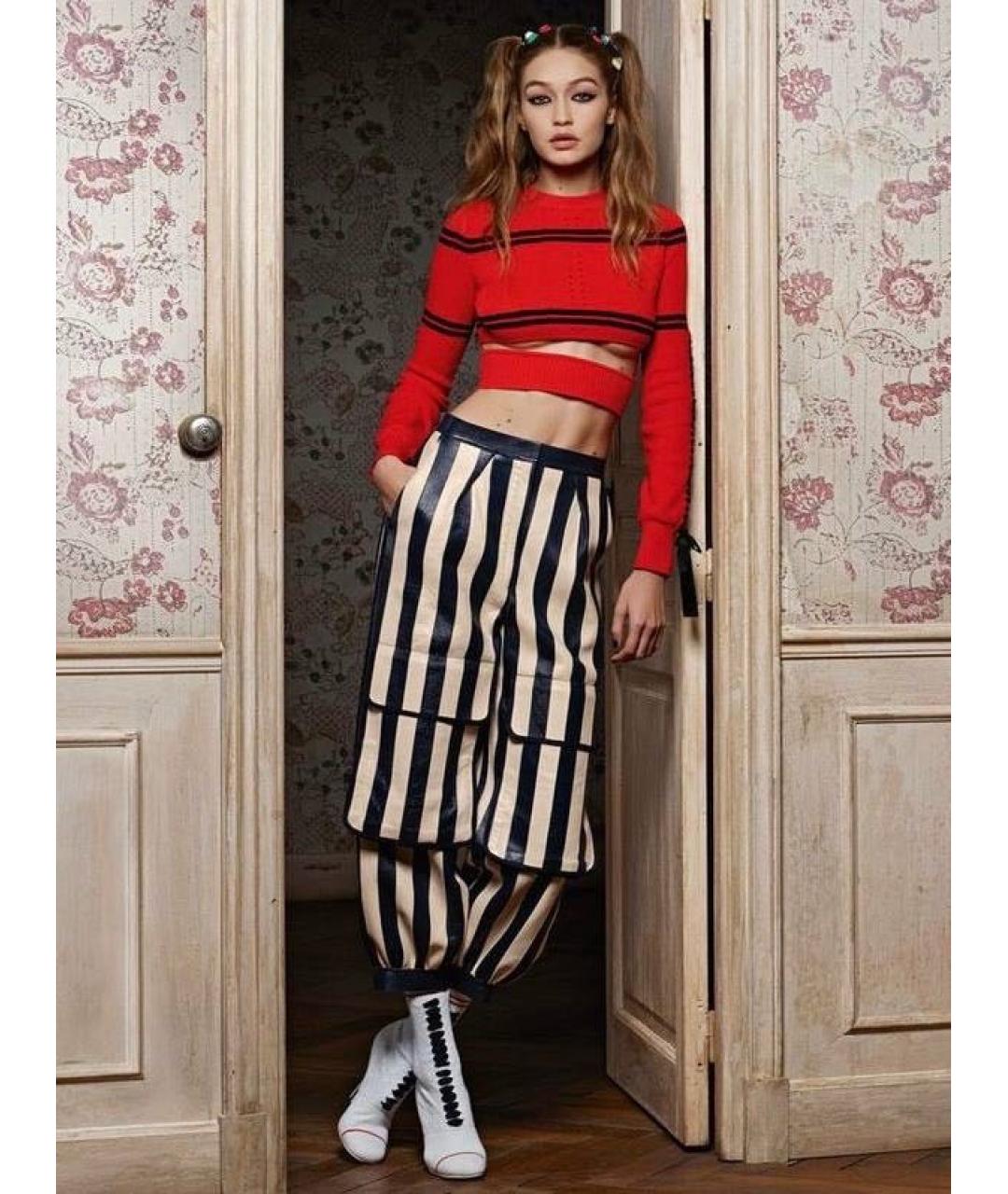 FENDI Белые текстильные ботильоны, фото 7