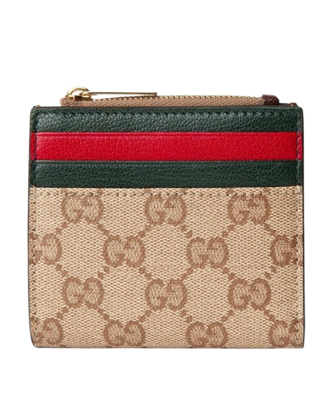 GUCCI Бежевый кошелек, фото 1