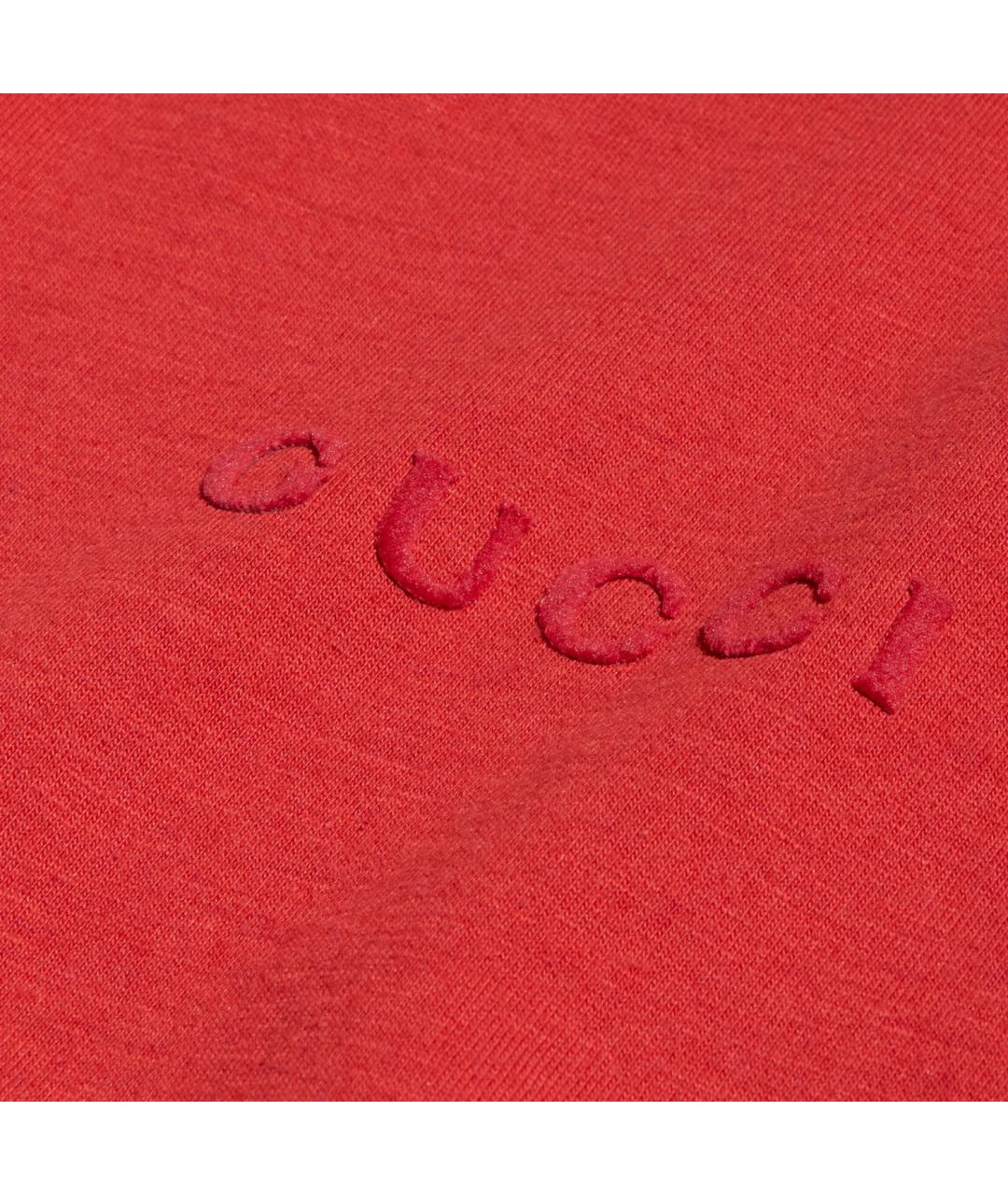 GUCCI Красная футболка, фото 2