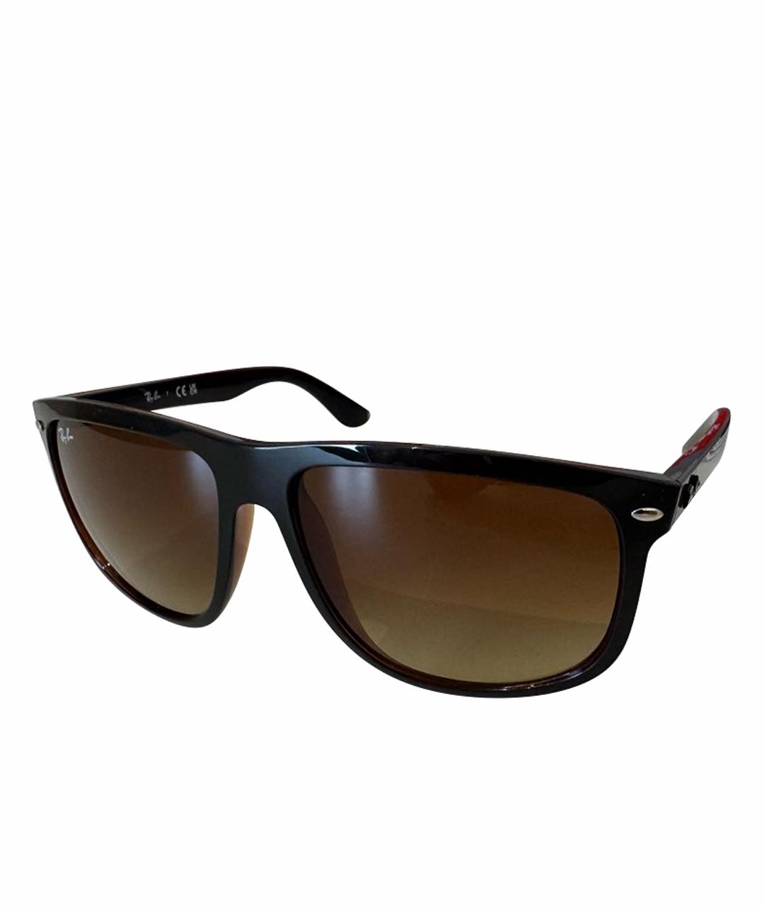 RAY BAN Коричневые солнцезащитные очки, фото 1