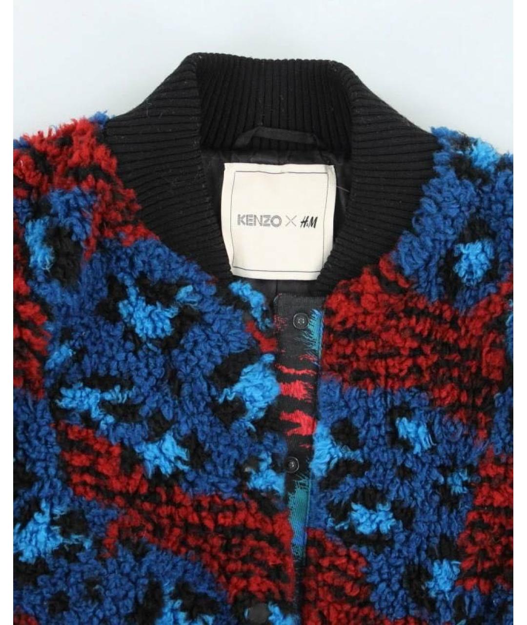 KENZO Мульти шерстяная куртка, фото 3