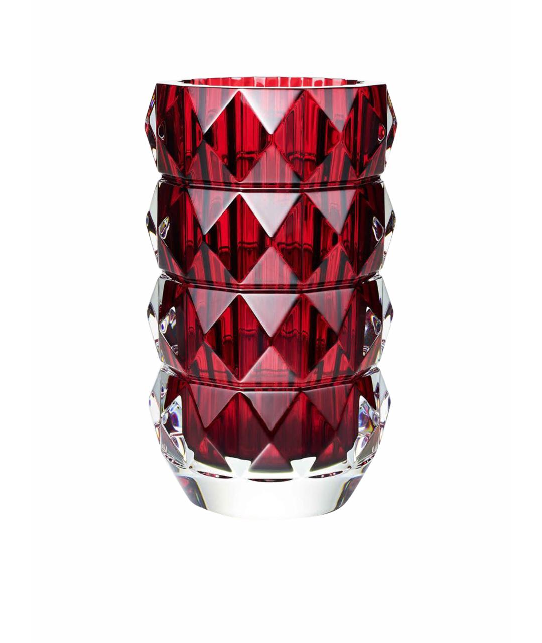 BACCARAT Красная ваза, фото 4