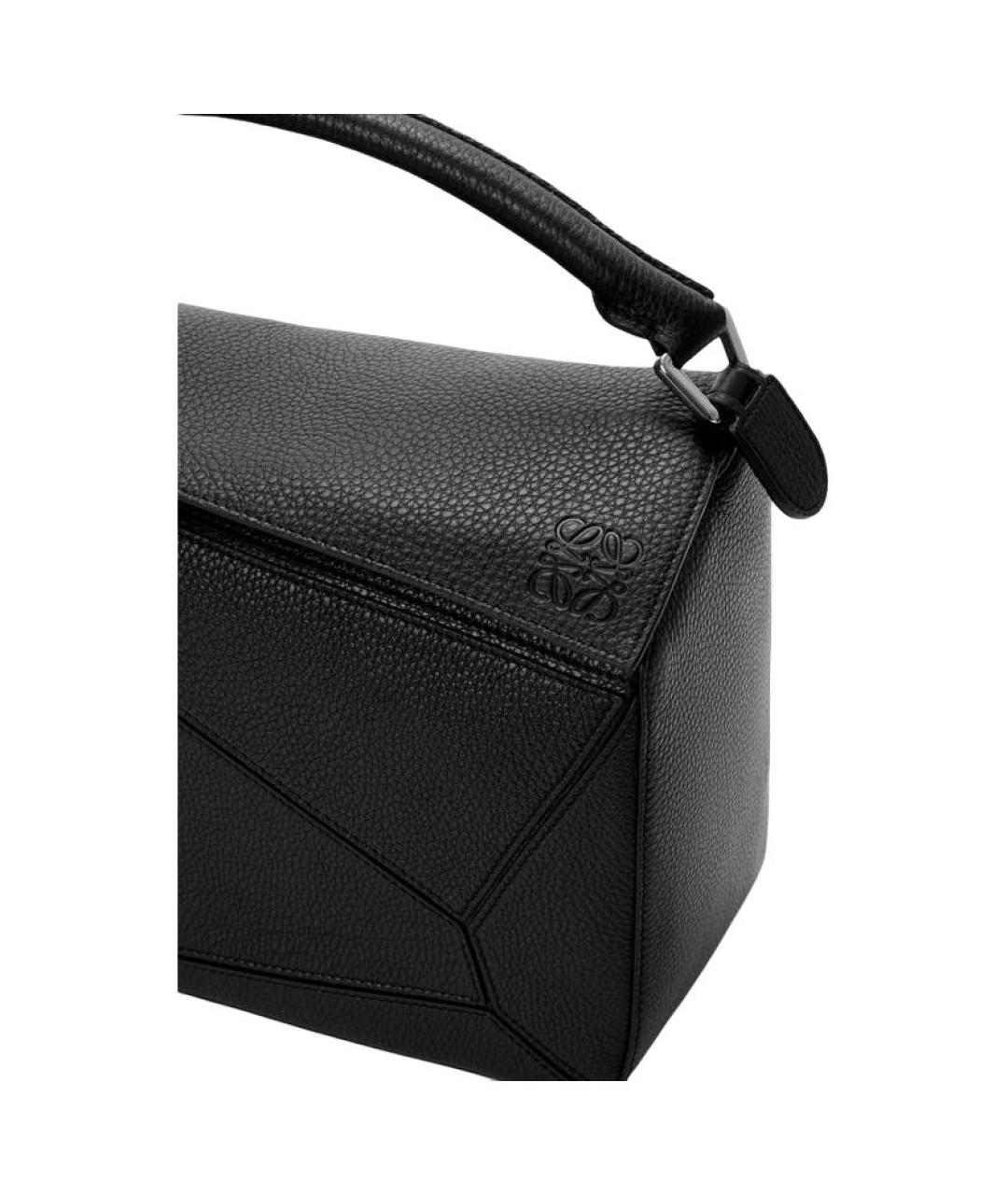 LOEWE Черная сумка на плечо, фото 4