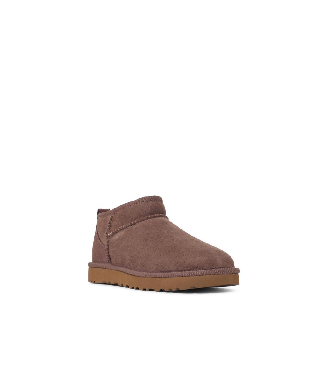 UGG Фиолетовые замшевые полусапоги, фото 2