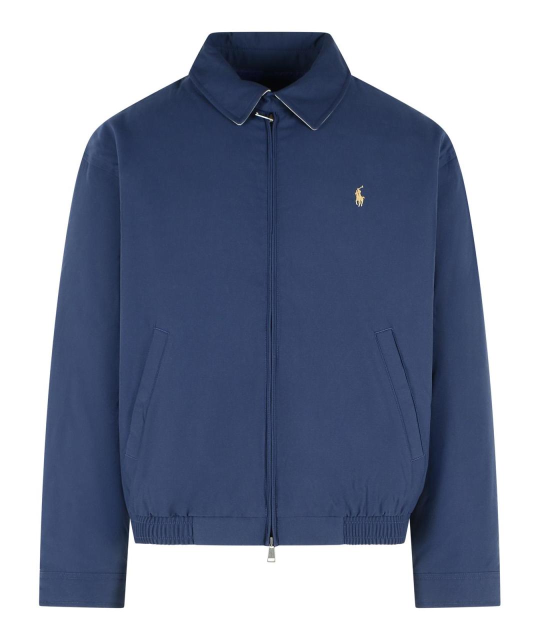 POLO RALPH LAUREN Темно-синяя полиэстеровая куртка, фото 1