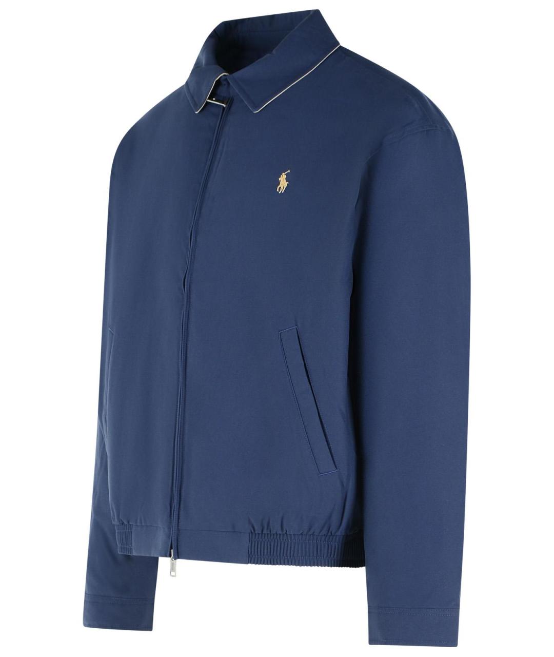 POLO RALPH LAUREN Темно-синяя полиэстеровая куртка, фото 2