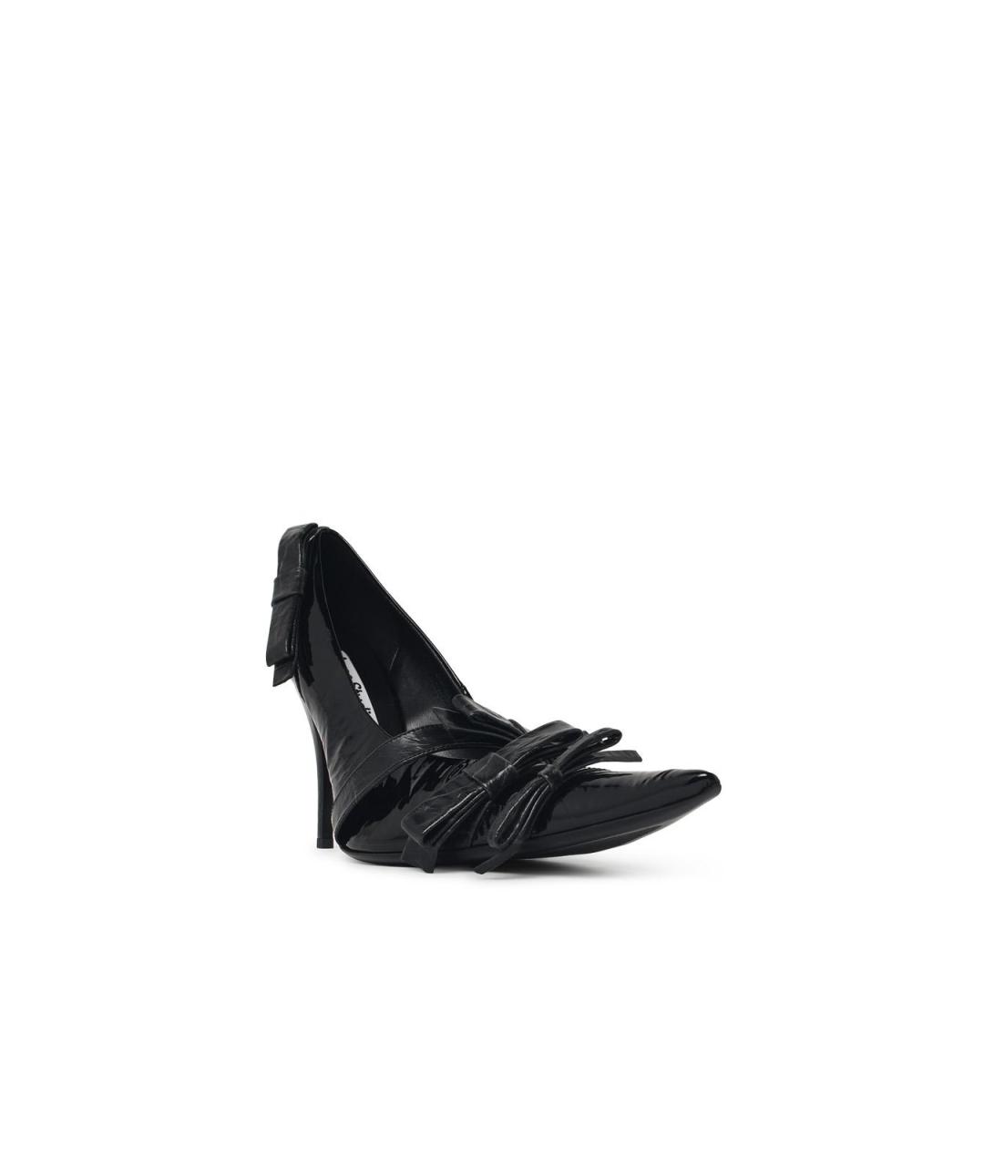 ACNE STUDIOS Черные кожаные туфли, фото 2