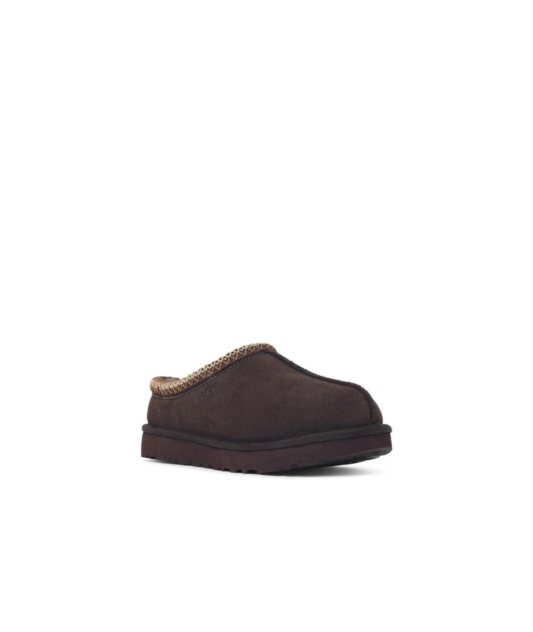 UGG Коричневые замшевые сабо, фото 2