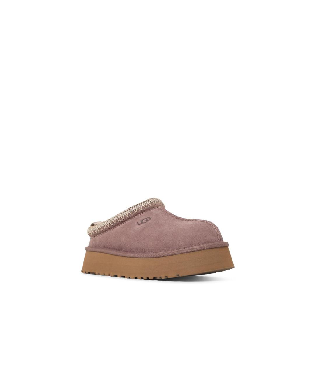 UGG Фиолетовые замшевые сабо, фото 2