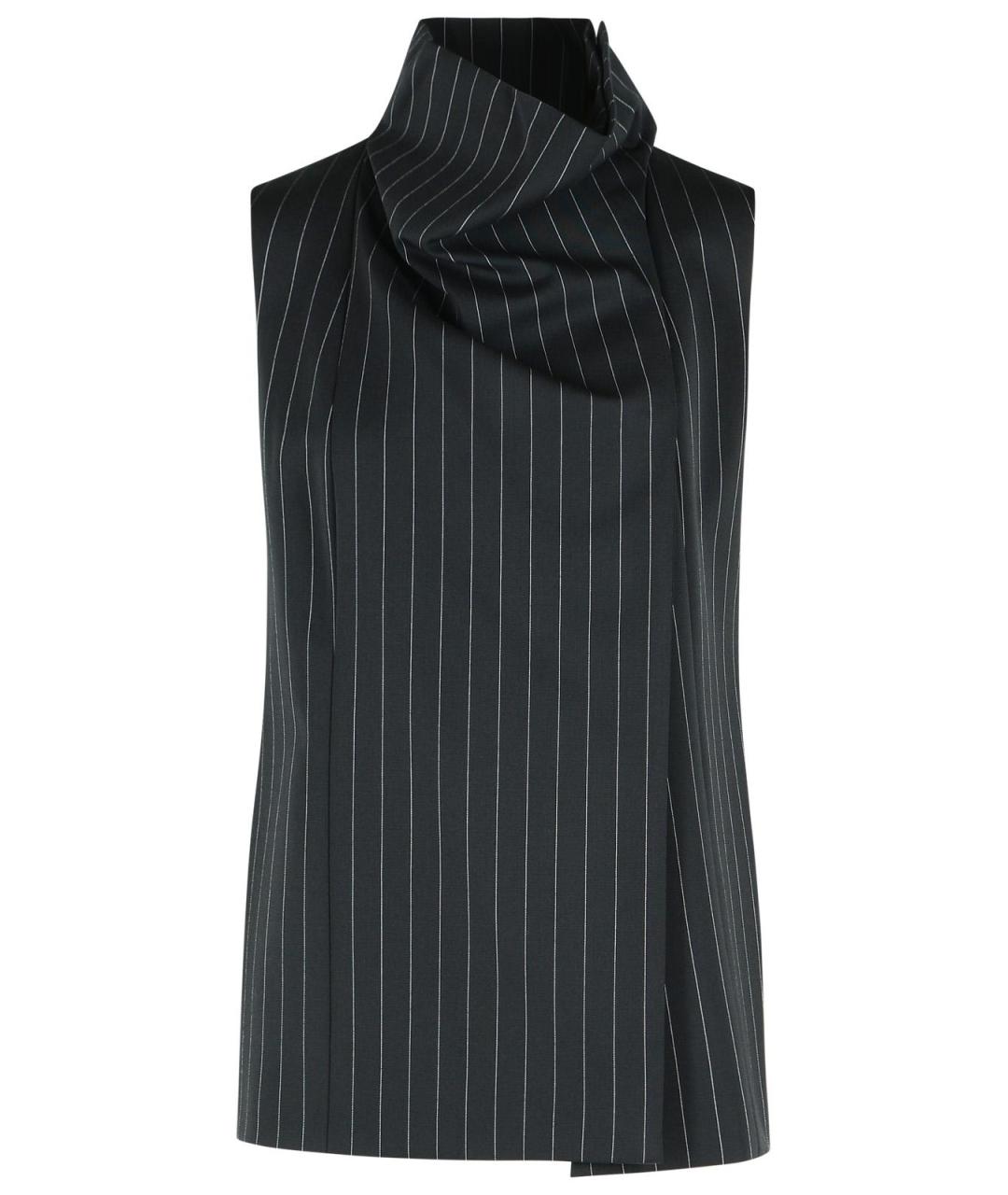SPORTMAX Черная шерстяная блузы, фото 1