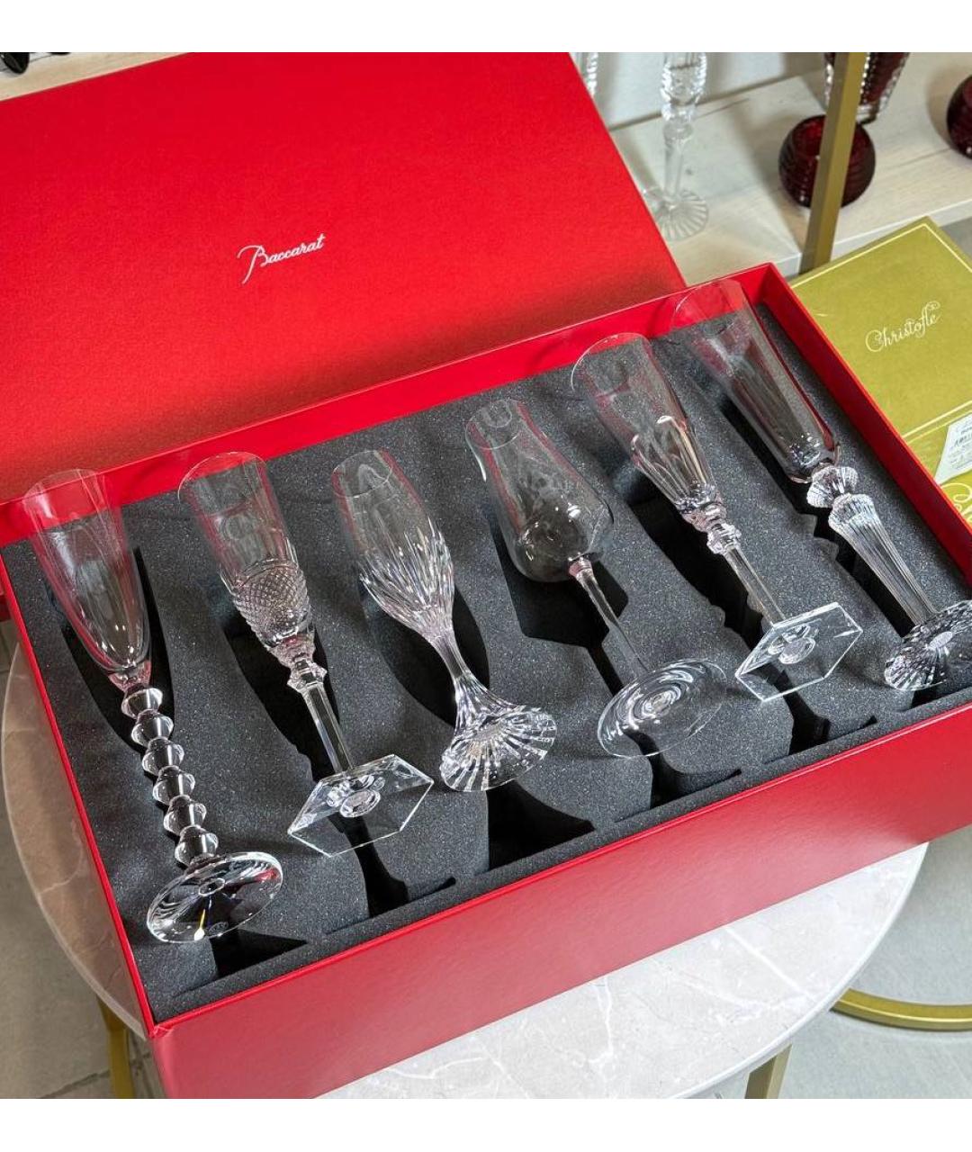 BACCARAT Прозрачный хрустальный фужер для шампанского, фото 2