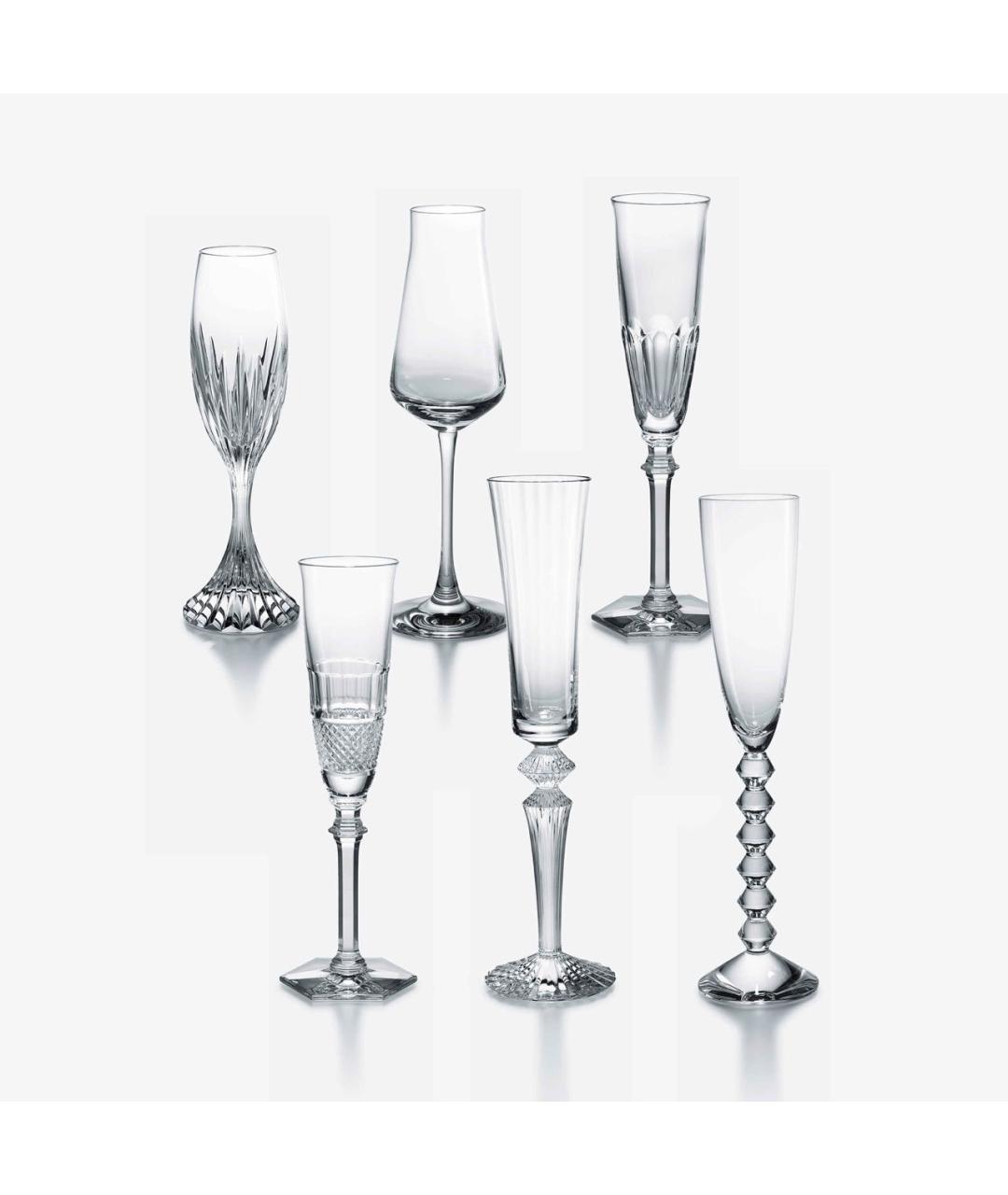 BACCARAT Прозрачный хрустальный фужер для шампанского, фото 4