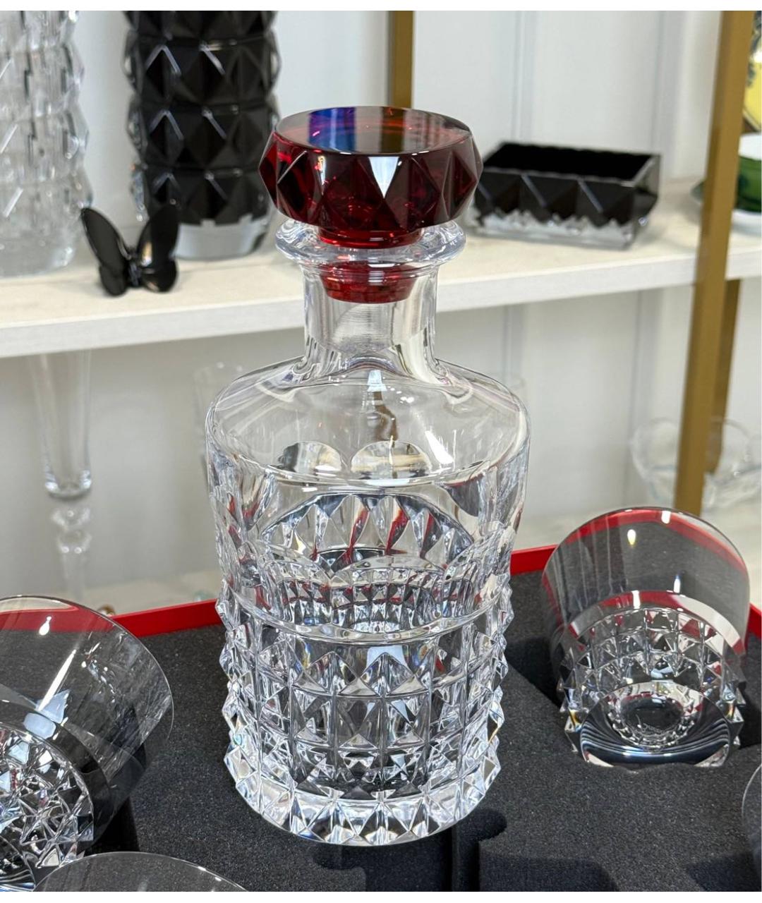 BACCARAT Прозрачный хрустальный графин и кувшин, фото 2