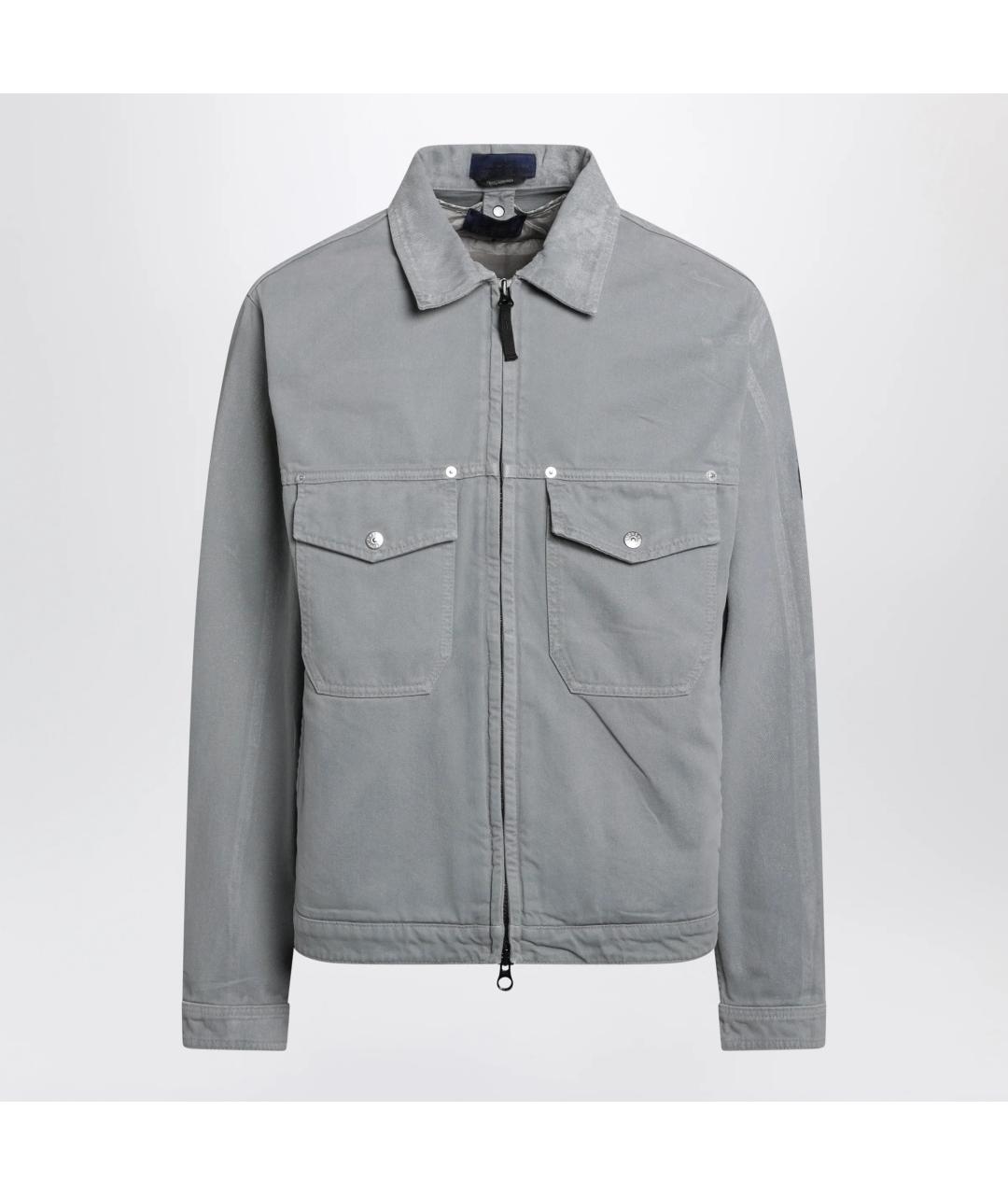 STONE ISLAND Серая деним куртка, фото 3