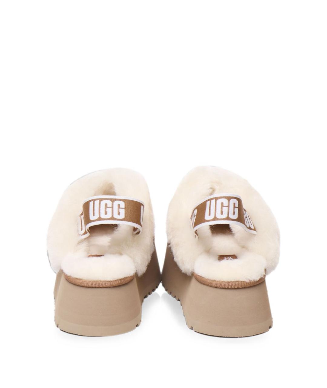 UGG Коричневые замшевые сандалии, фото 3