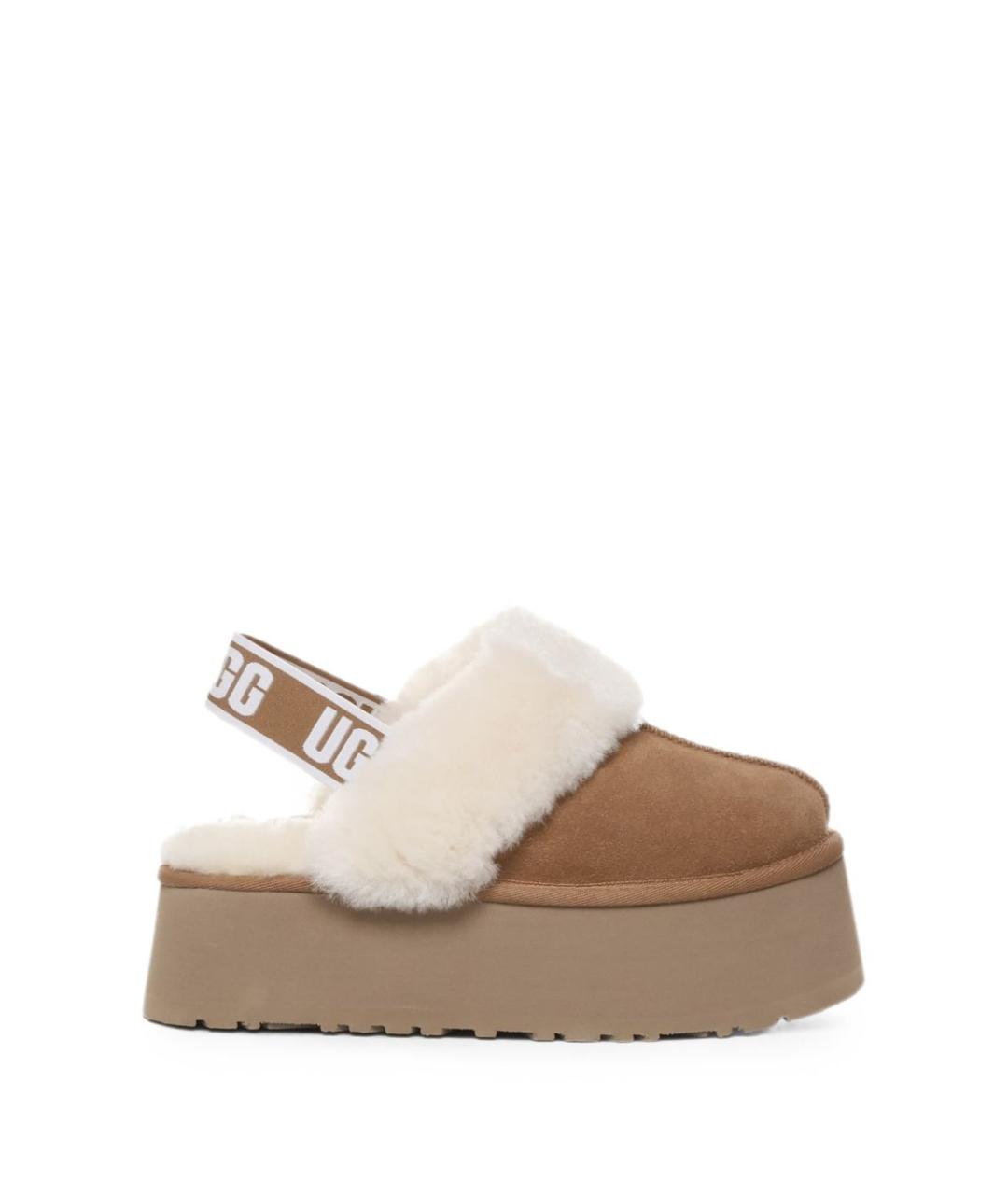 UGG Коричневые замшевые сандалии, фото 4