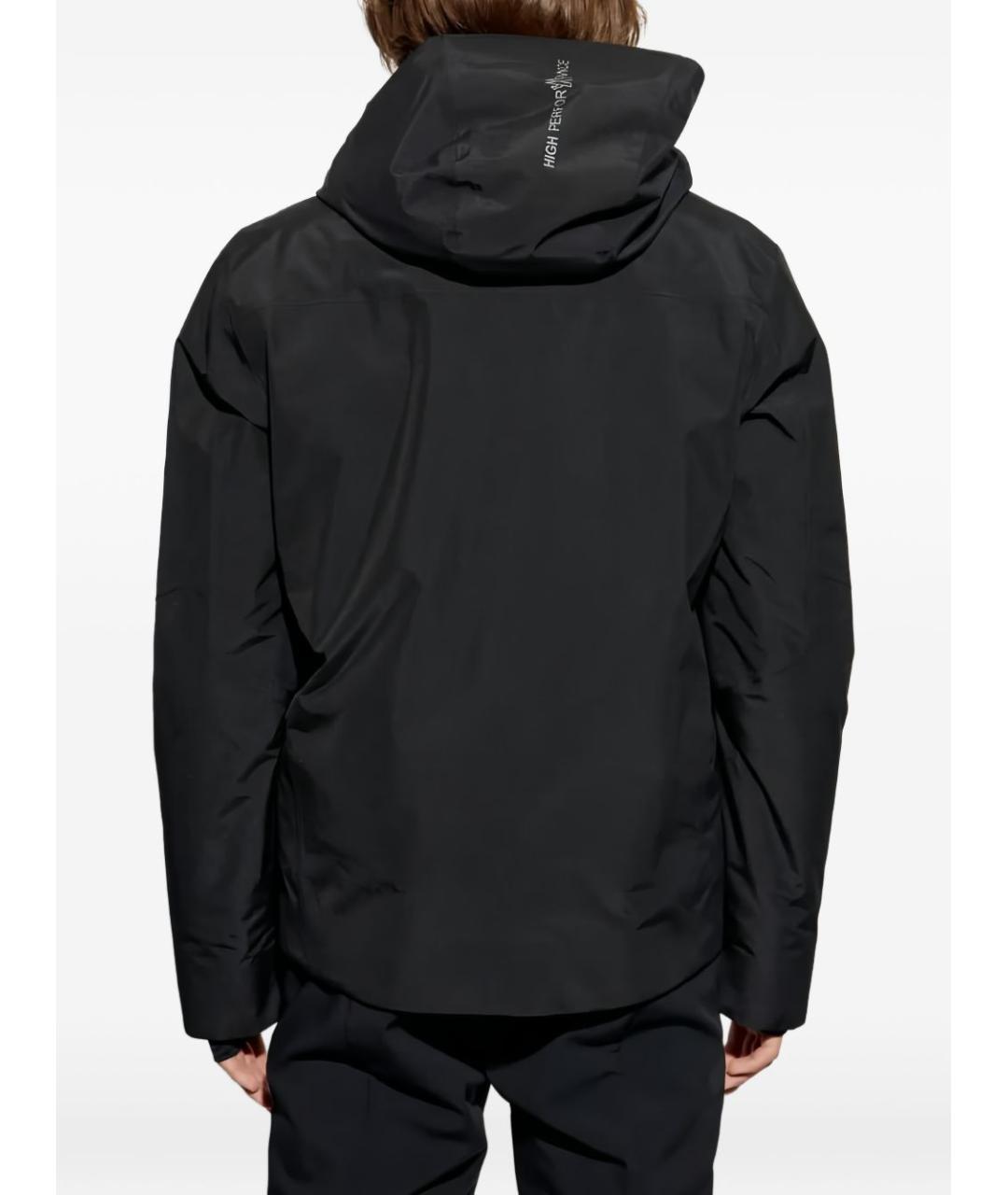 MONCLER GRENOBLE Черная полиамидовая куртка, фото 3