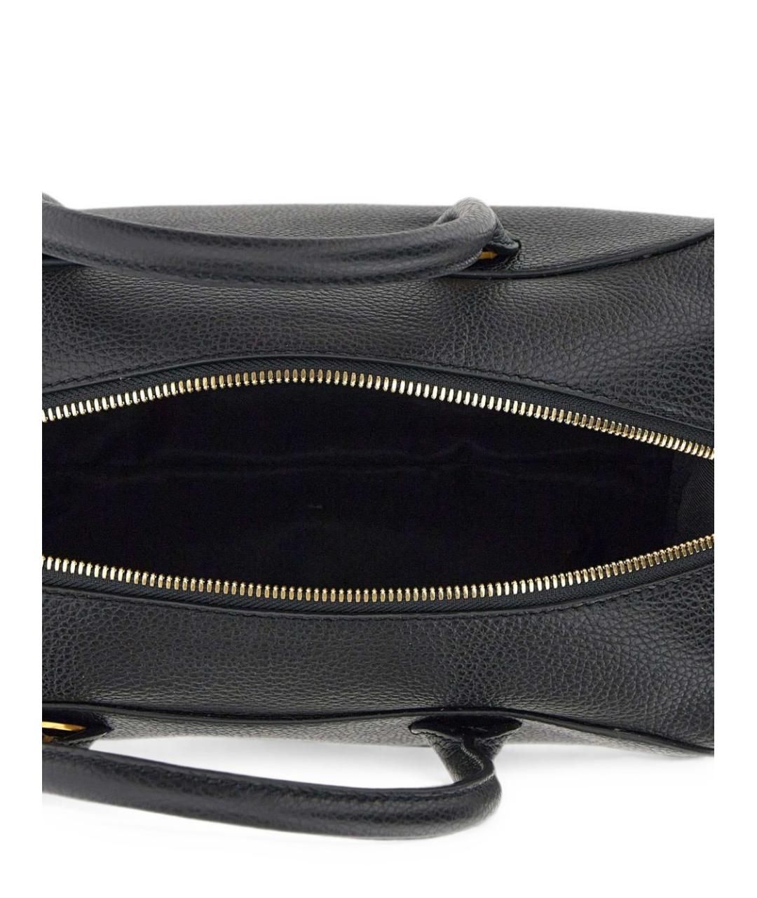 Gianni Chiarini Черная кожаная сумка тоут, фото 6