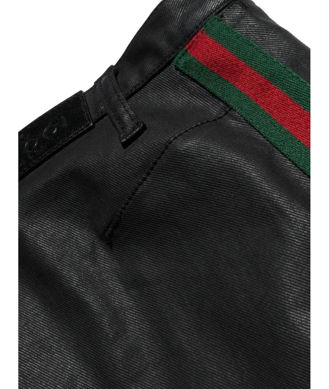 GUCCI Черные хлопковые прямые джинсы, фото 4