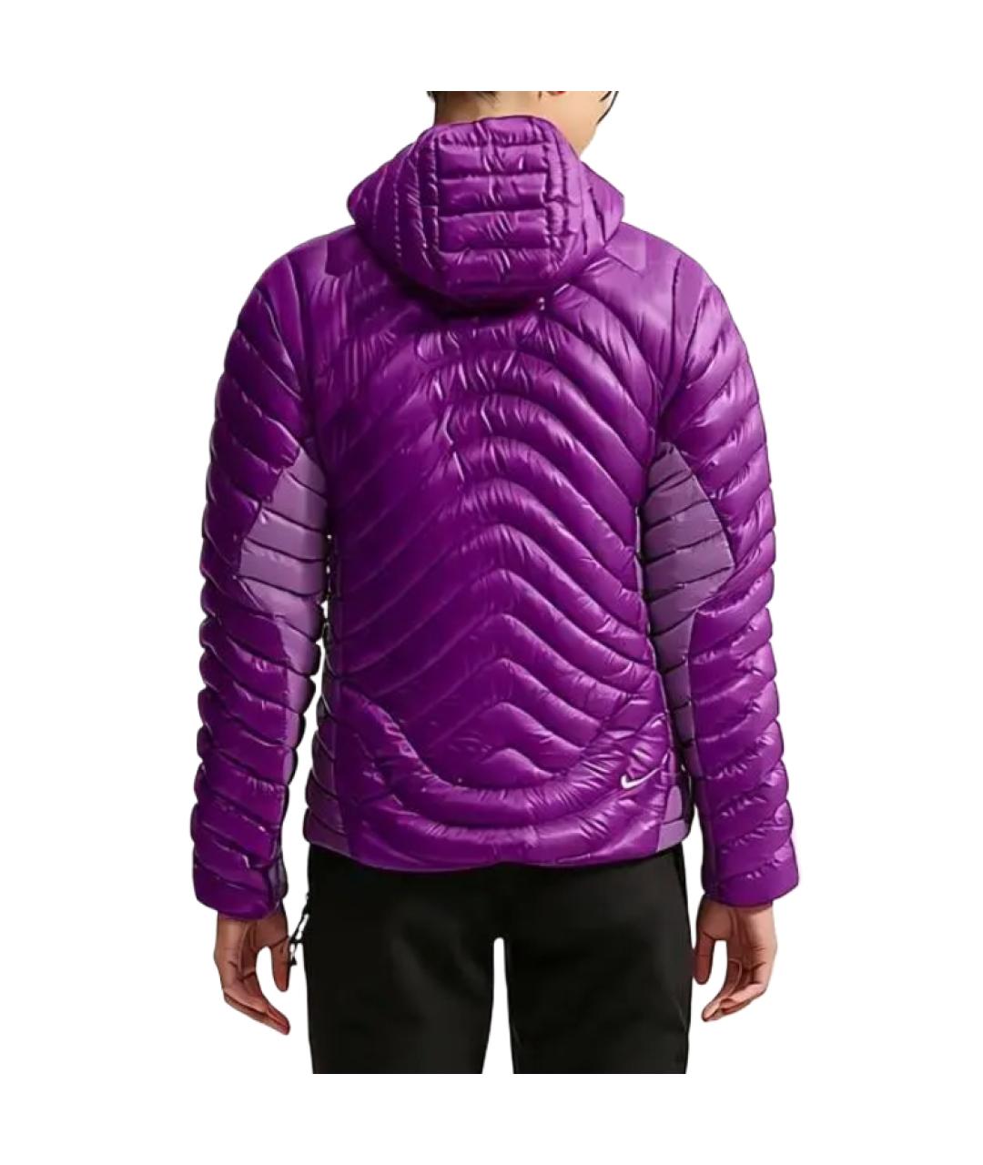 NIKE Фиолетовый пуховик, фото 2