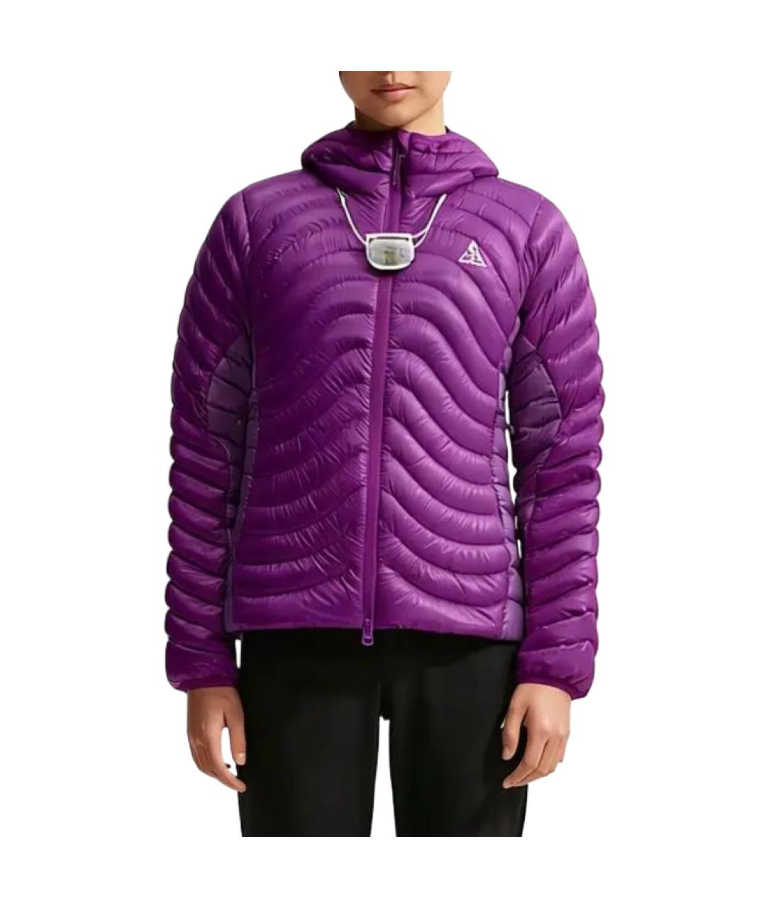 NIKE Фиолетовый пуховик, фото 3