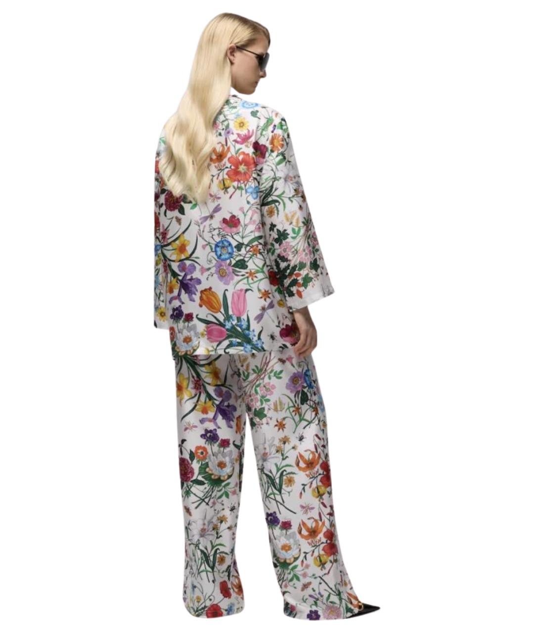 GUCCI Мульти шелковая рубашка, фото 4