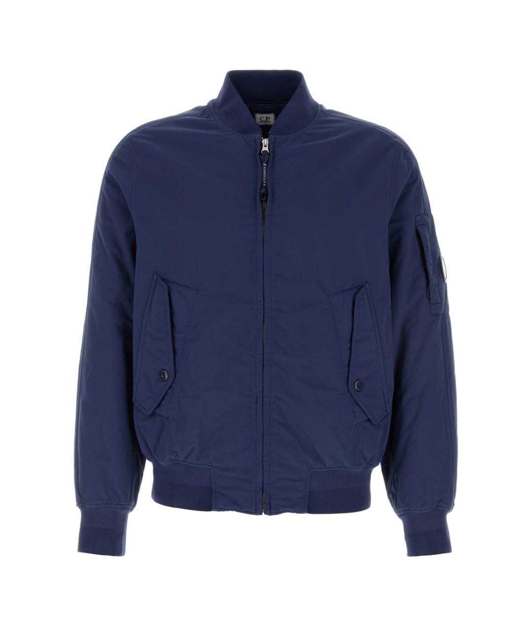 CP COMPANY Синяя полиамидовая куртка, фото 1