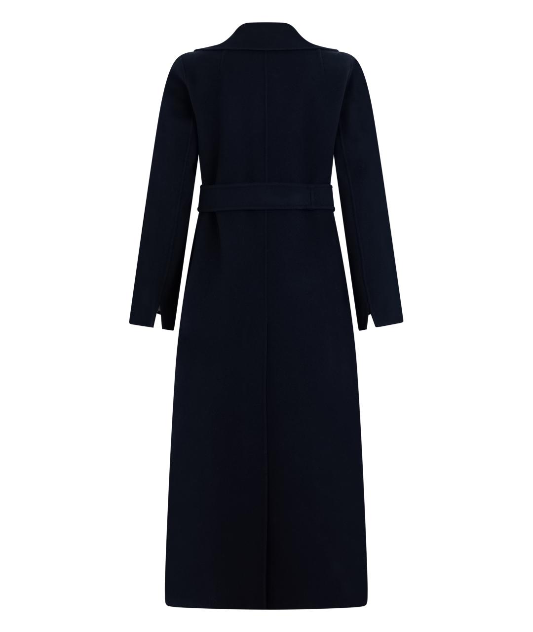 'S MAX MARA Синее шерстяное пальто, фото 2