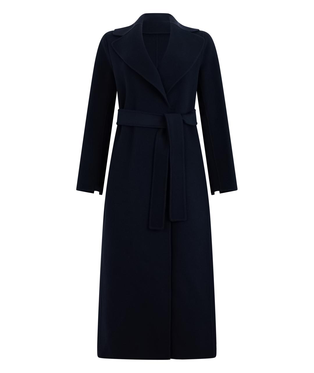 'S MAX MARA Синее шерстяное пальто, фото 1