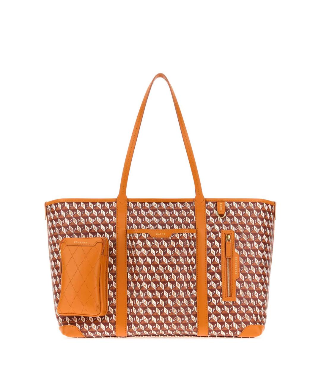 ANYA HINDMARCH Мульти сумка тоут из канвы, фото 1