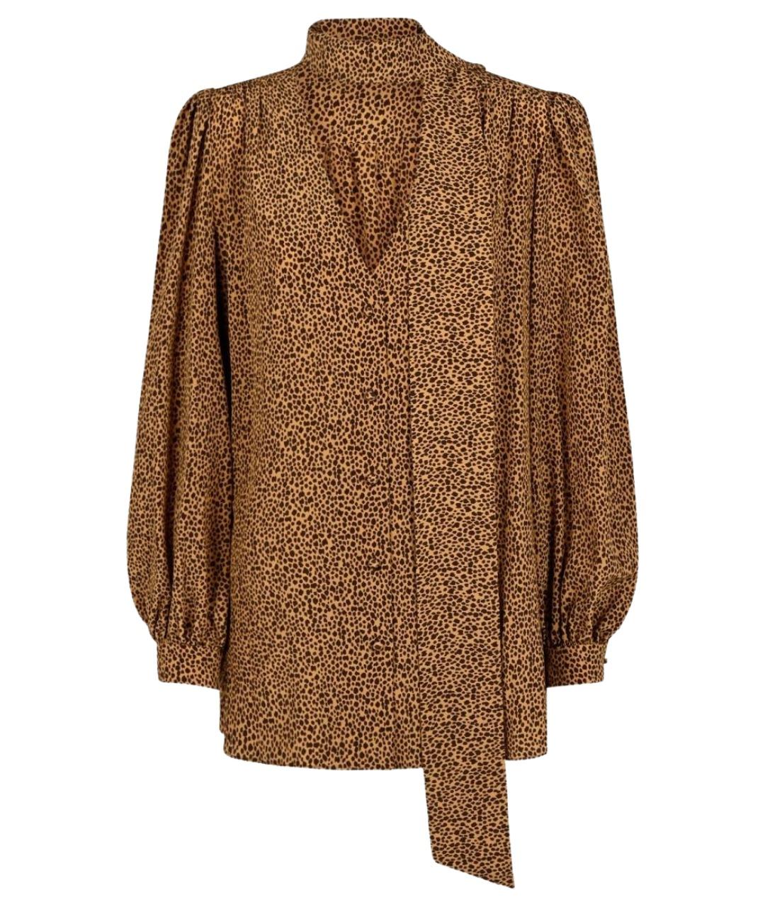 VALENTINO Мульти шелковая блузы, фото 1