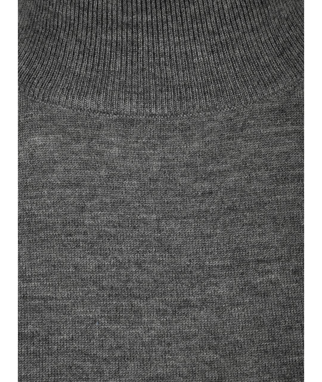 MAX MARA Серая водолазка, фото 3