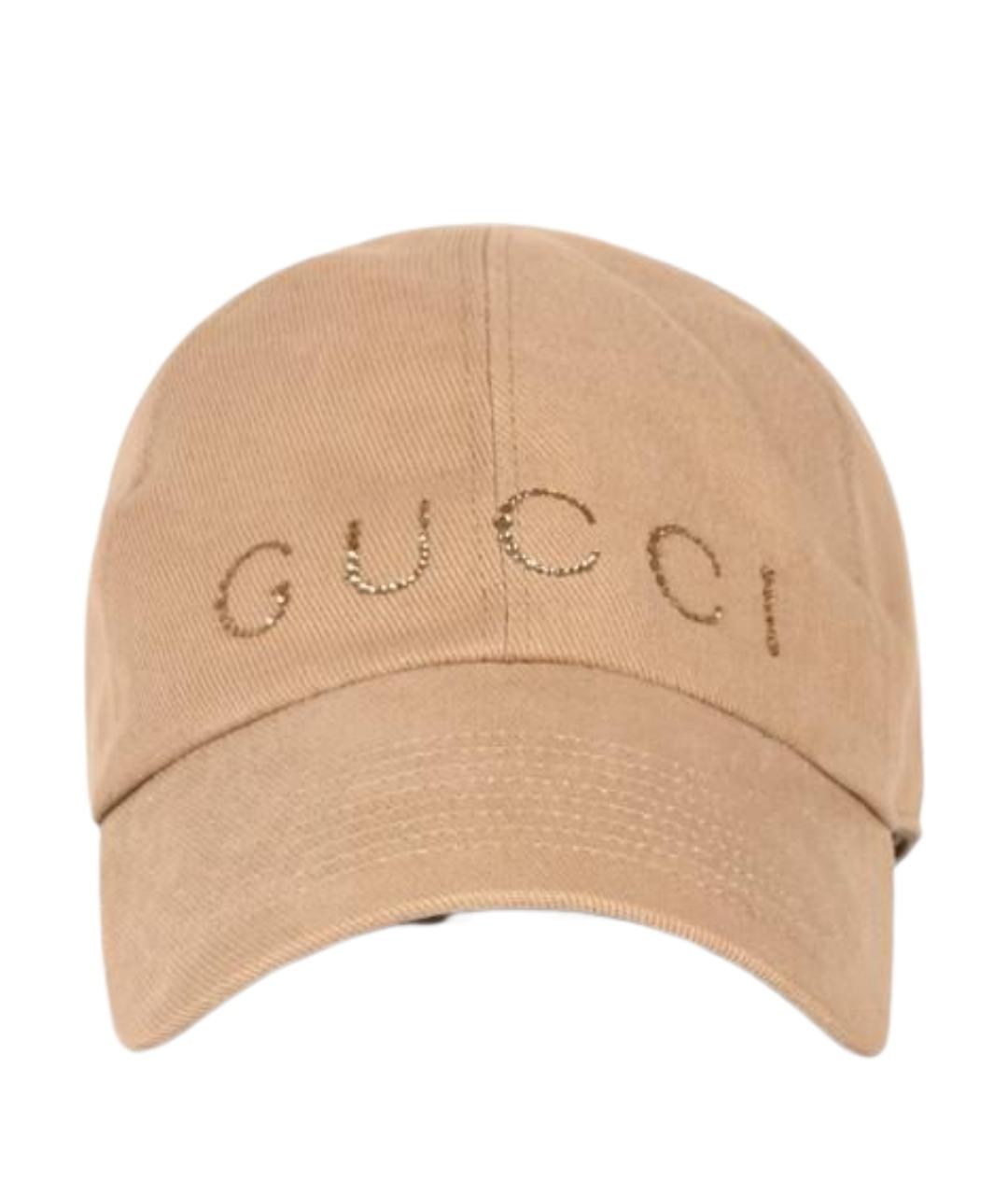 GUCCI Бежевая кепка, фото 1
