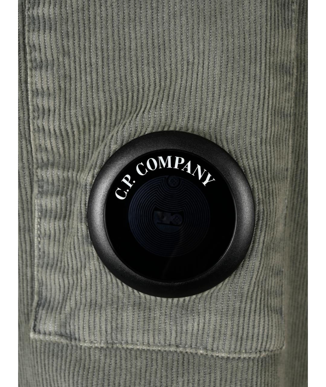 CP COMPANY Серая хлопковая куртка, фото 3